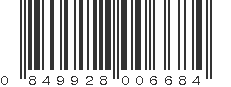 UPC 849928006684