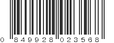 UPC 849928023568