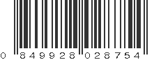 UPC 849928028754