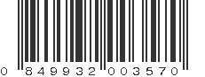 UPC 849932003570