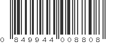 UPC 849944008808