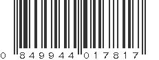 UPC 849944017817