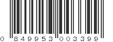 UPC 849953003399