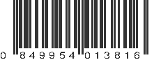 UPC 849954013816