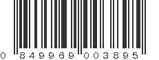 UPC 849969003895