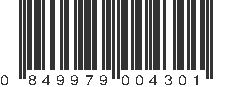 UPC 849979004301