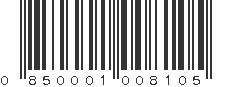 UPC 850001008105