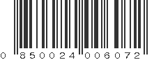 UPC 850024006072