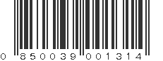 UPC 850039001314