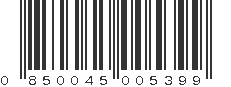 UPC 850045005399