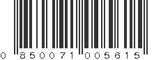 UPC 850071005615