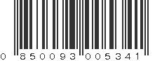 UPC 850093005341