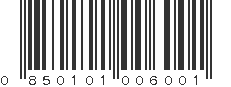 UPC 850101006001