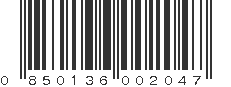 UPC 850136002047