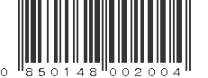 UPC 850148002004