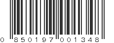 UPC 850197001348