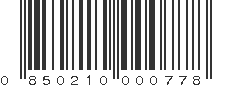 UPC 850210000778