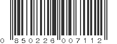 UPC 850226007112