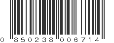 UPC 850238006714