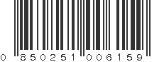 UPC 850251006159