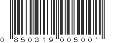 UPC 850319005001