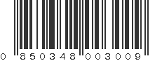 UPC 850348003009