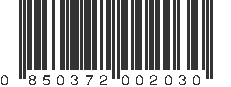 UPC 850372002030