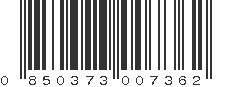 UPC 850373007362