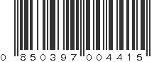 UPC 850397004415