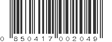 UPC 850417002049