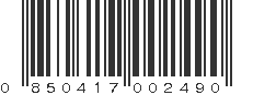 UPC 850417002490