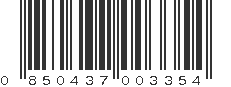 UPC 850437003354