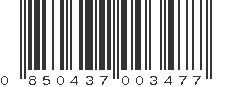 UPC 850437003477