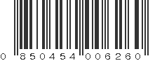 UPC 850454006260