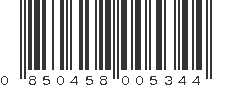 UPC 850458005344