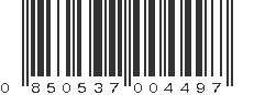 UPC 850537004497