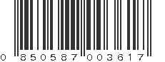 UPC 850587003617