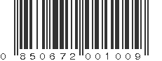 UPC 850672001009