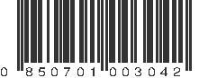 UPC 850701003042