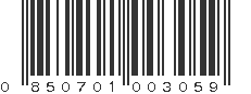 UPC 850701003059