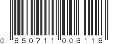 UPC 850711006118