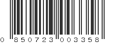 UPC 850723003358