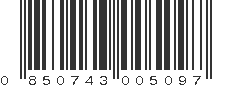 UPC 850743005097