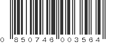 UPC 850746003564