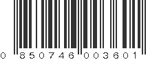 UPC 850746003601