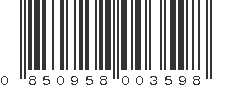 UPC 850958003598