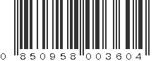 UPC 850958003604