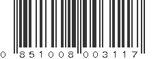 UPC 851008003117