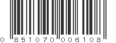 UPC 851070006108