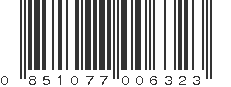 UPC 851077006323